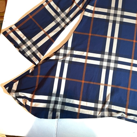 Lildy Tunic Top Women Long Sleeve Block Casual Swing Loose Fit Top Small-Medium - Picture 9 of 15